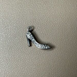 Sterling Silver High Heel Shoe Charm
